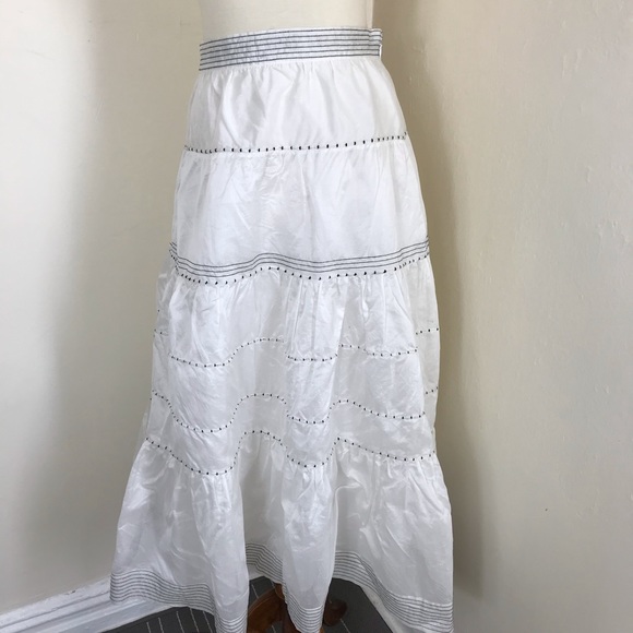 Ulla Johnson Dresses & Skirts - Ulla Johnson tiered silk blend midi skirt